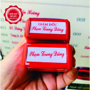 Dấu Tên Và Chức Danh 2 Dòng
