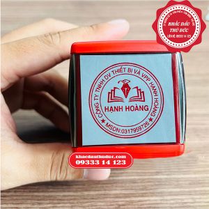 Khắc Dấu Công Ty Có Logo Công Ty