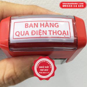 CON DẤU BÁN HÀNG QUA ĐIỆN THOẠI 