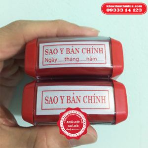 CON DẤU SAO Y BẢN CHÍNH