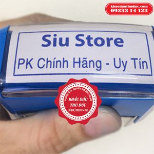 CON DẤU CỬA HÀNG- PHỤ KIỆN CHÍNH HÃNG