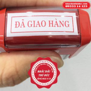 CON DẤU ĐÃ GIAO HÀNG