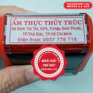 CON DẤU NHÀ HÀNG ẨM THỰC